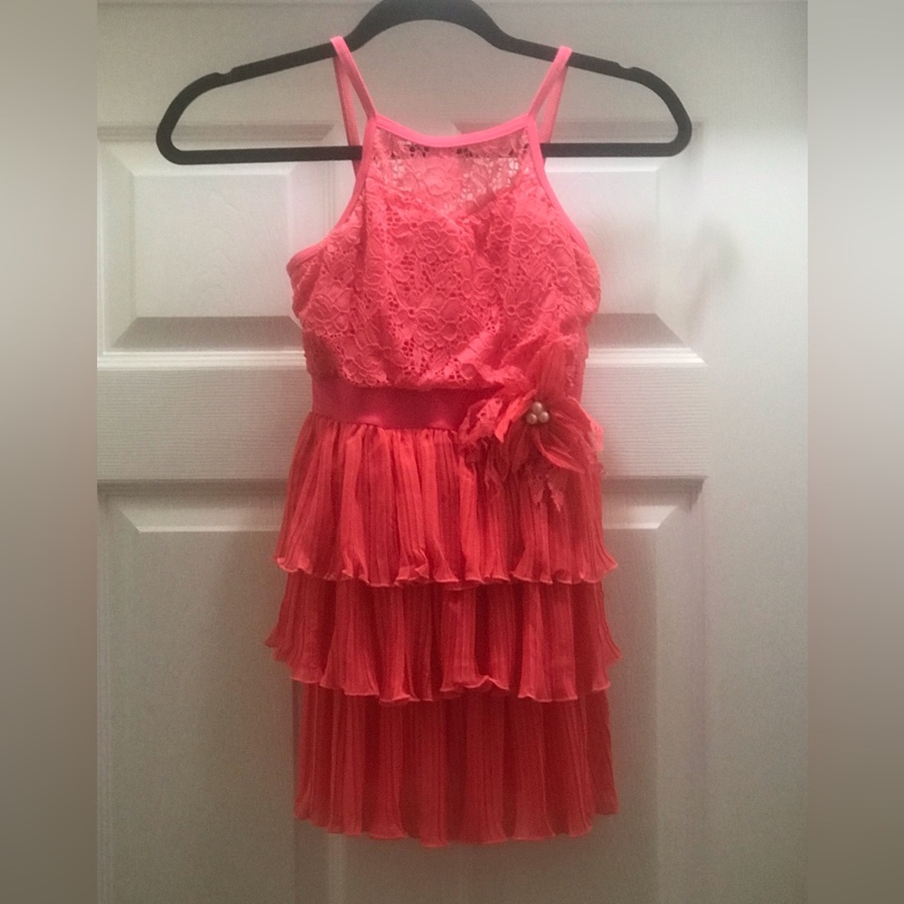 Weissman Dance Pageant Costume Dress Child XLarge EUC